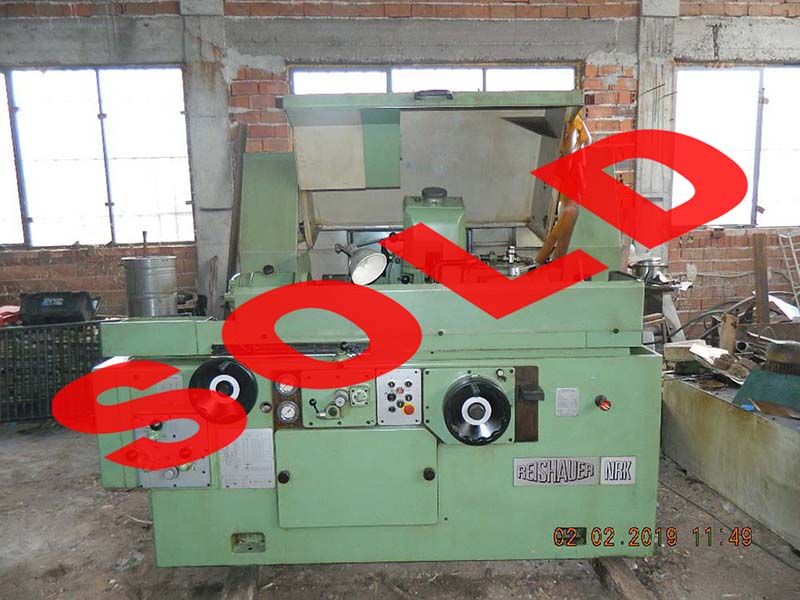 REISHAUER NRK Thread Grinding machine