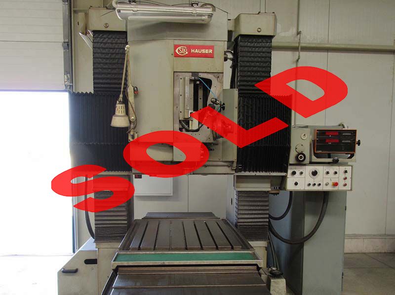 SIP- HAUSER MP-52 DR Jig Boring Machine