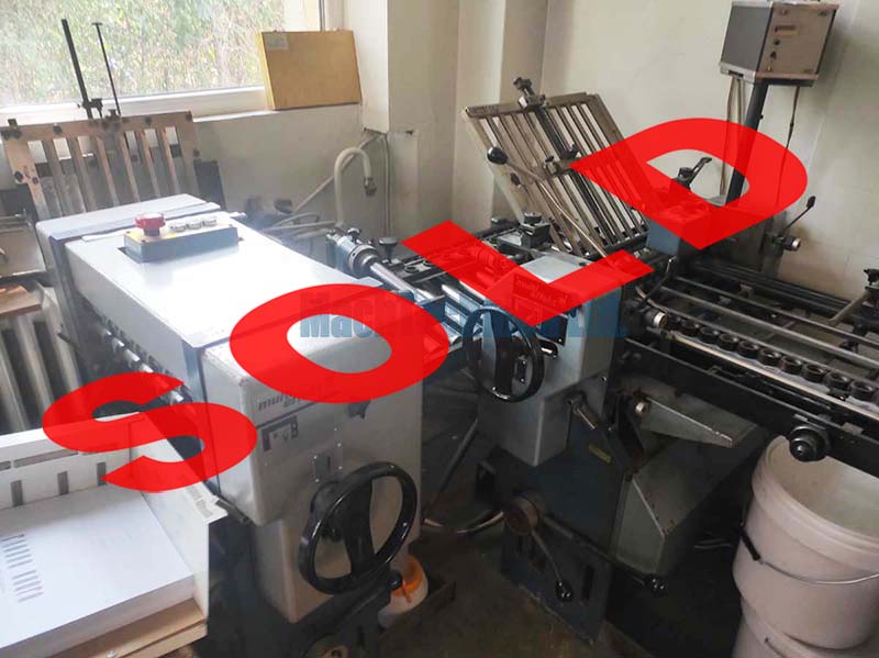 VEB POLYGRAPH Multi Effekt 47x64 paper folding machine: MachTechnica